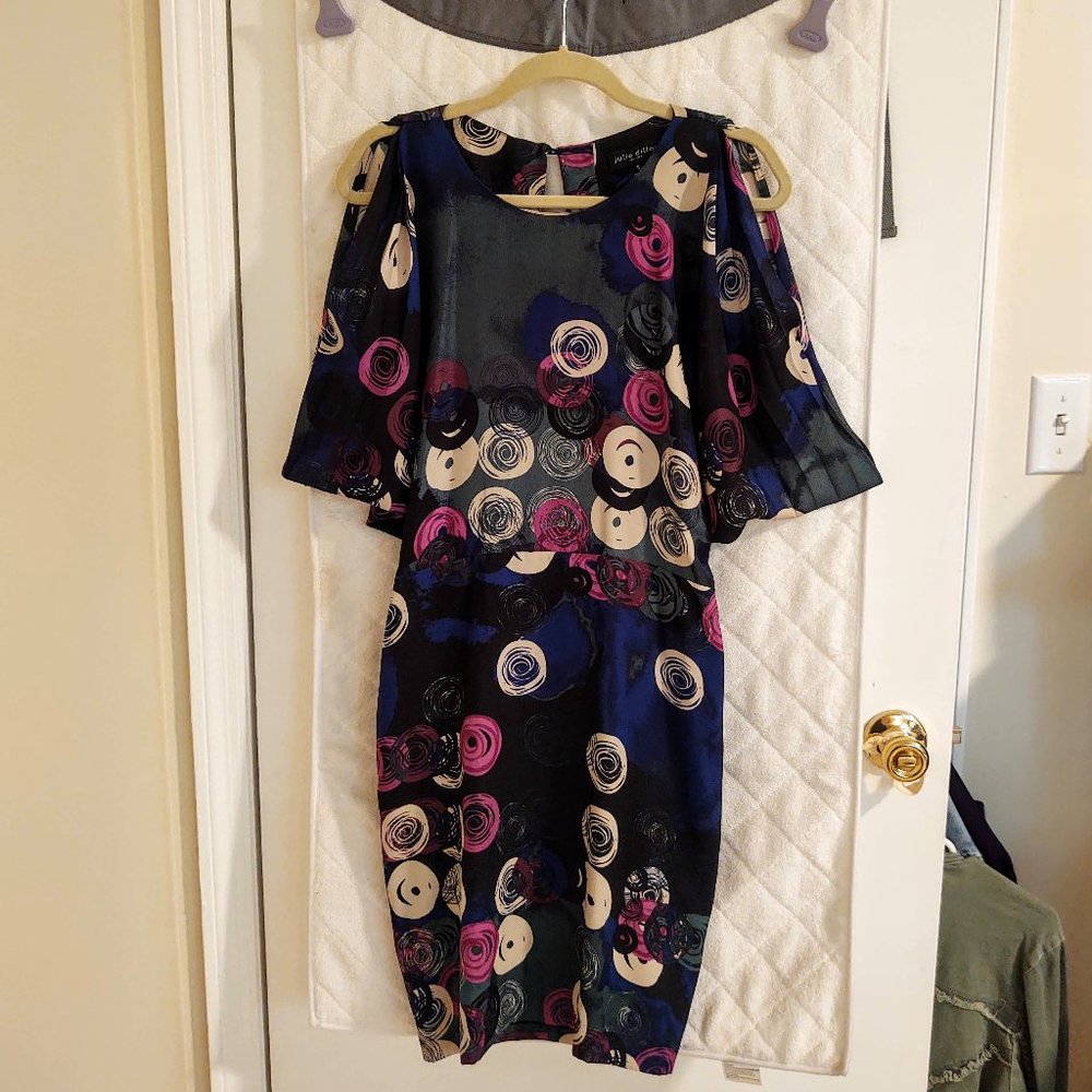 Julie Dillon Dress Size 6 Backless Multi-color